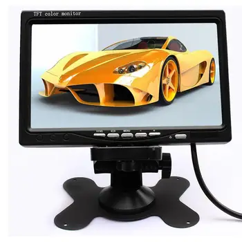TFT LCD 7'' Monitor Screen car styling Rear view for parking Monitor Screen Receiver Video Input IR remote Control Included
TFT LCD 7'' Monitor Screen car styling Rear view for parking Monitor Screen Receiver Video Input IR remote Control Included