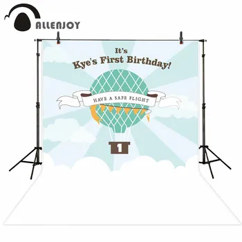 Allenjoy photography background cartoon hot air balloon sky cloud Birthday theme customized backdrop for photography studio
Allenjoy photography background cartoon hot air balloon sky cloud Birthday theme customized backdrop for photography studio