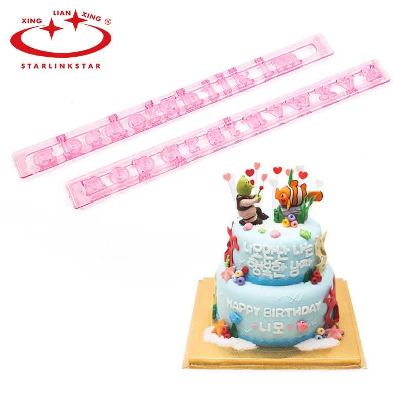 2pcs/set Initials Letters Fondant Molds Embosser Cutters Alphabets Embosser Sugar Craft Cake Moulds Dessert Decoration Tools
2pcs/set Initials Letters Fondant Molds Embosser Cutters Alphabets Embosser Sugar Craft Cake Moulds Dessert Decoration Tools