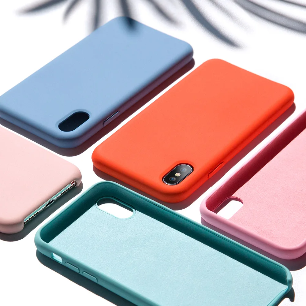 Colorful liquid Silicone Case For iPhon 6 6s 7 8 Plus Phone Case For iPhone X XR XS MAX 7 8 6 6S Case Cover Couque Funda
Colorful liquid Silicone Case For iPhon 6 6s 7 8 Plus Phone Case For iPhone X XR XS MAX 7 8 6 6S Case Cover Couque Funda