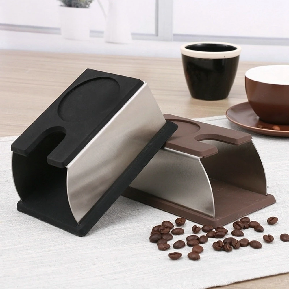

Silicone Espresso Coffee Tamper Holder Stand Rack Shelf Coffee Machine Tool