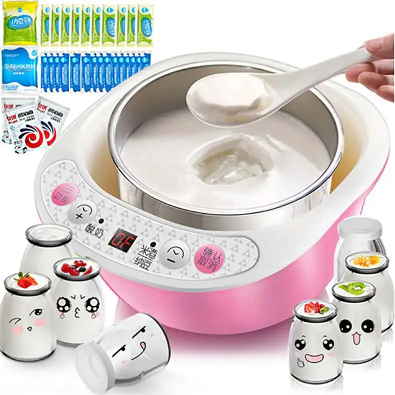 Intelligent Yoghurt Machine Household Large Capacity Automatic Yoghurt Machine Natto Machine
Intelligent Yoghurt Machine Household Large Capacity Automatic Yoghurt Machine Natto Machine