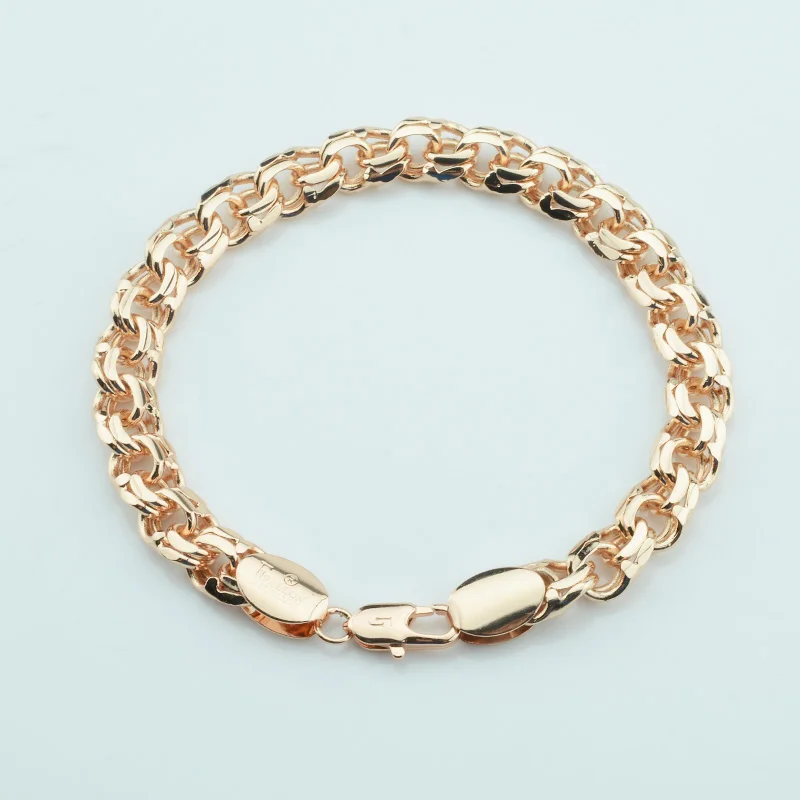 1pcs 8mm Big Chunky Men Womens 585 Gold Color Double Rolo Curb Weave Bracelets Chains Jewelry 21cm 23cm Long
1pcs 8mm Big Chunky Men Womens 585 Gold Color Double Rolo Curb Weave Bracelets Chains Jewelry 21cm 23cm Long