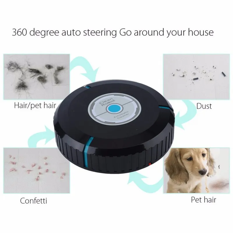 Household Automatic sweeping robot electric House Floor Mop Machine Hand Push Corners Dust cleaning(approx. 23cm x23cm x 6cm)
Household Automatic sweeping robot electric House Floor Mop Machine Hand Push Corners Dust cleaning(approx. 23cm x23cm x 6cm)