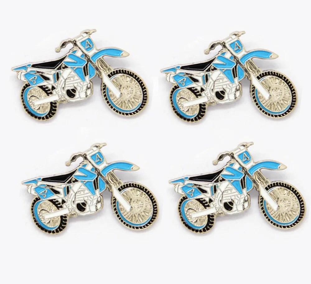Lots 5pcs Trials Motorbike Lapel Hat Tie Pin Badge Motorcycle Scrambler Trial Bike Brooch Fans Gifts Jewelry 2.7 X 2 CM
Lots 5pcs Trials Motorbike Lapel Hat Tie Pin Badge Motorcycle Scrambler Trial Bike Brooch Fans Gifts Jewelry 2.7 X 2 CM