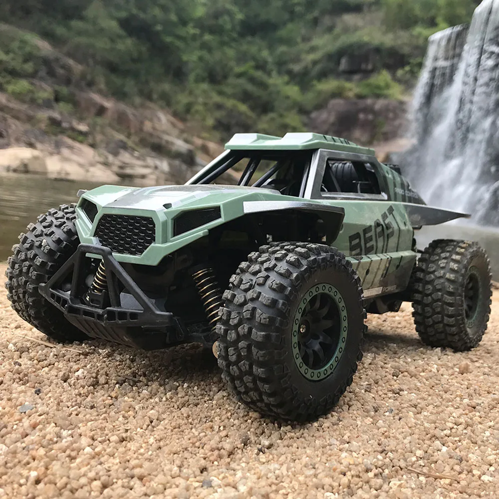 

Flytec SL-146A Remote Control Car Toy 1/18 2.4GHz 20-25km/H Independent Suspension Spring Off Road Rc Car Vehicle RC Crawler Car