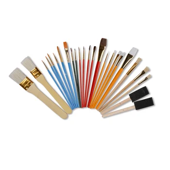 Conda Paint Brush Set Starter Kit 25-piece Assorted Sizes Finest Quality Soft BrushesPen For Acrylic Watercolor Oil Drawing
Conda Paint Brush Set Starter Kit 25-piece Assorted Sizes Finest Quality Soft BrushesPen For Acrylic Watercolor Oil Drawing