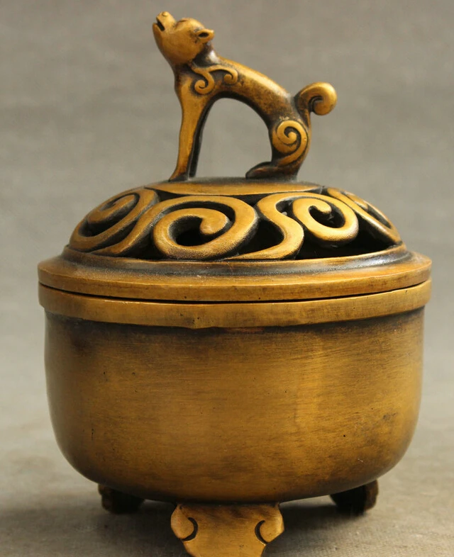 song voge gem S3821 Marked Chinese Pure Bronze Buddhism Lion Dog Head Statue Incense Burner Censer
song voge gem S3821 Marked Chinese Pure Bronze Buddhism Lion Dog Head Statue Incense Burner Censer
