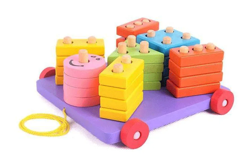 New wooden toy Shape tractors wooden rings wooden blocks baby educational toy Free shipping
New wooden toy Shape tractors wooden rings wooden blocks baby educational toy Free shipping