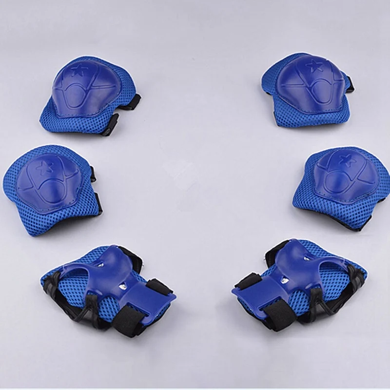 6pcs/set Children Skating Protective Gear Sets Knee Elbow pads Bicycle Skateboard Ice Skating Roller Wrist Knee Protector
6pcs/set Children Skating Protective Gear Sets Knee Elbow pads Bicycle Skateboard Ice Skating Roller Wrist Knee Protector