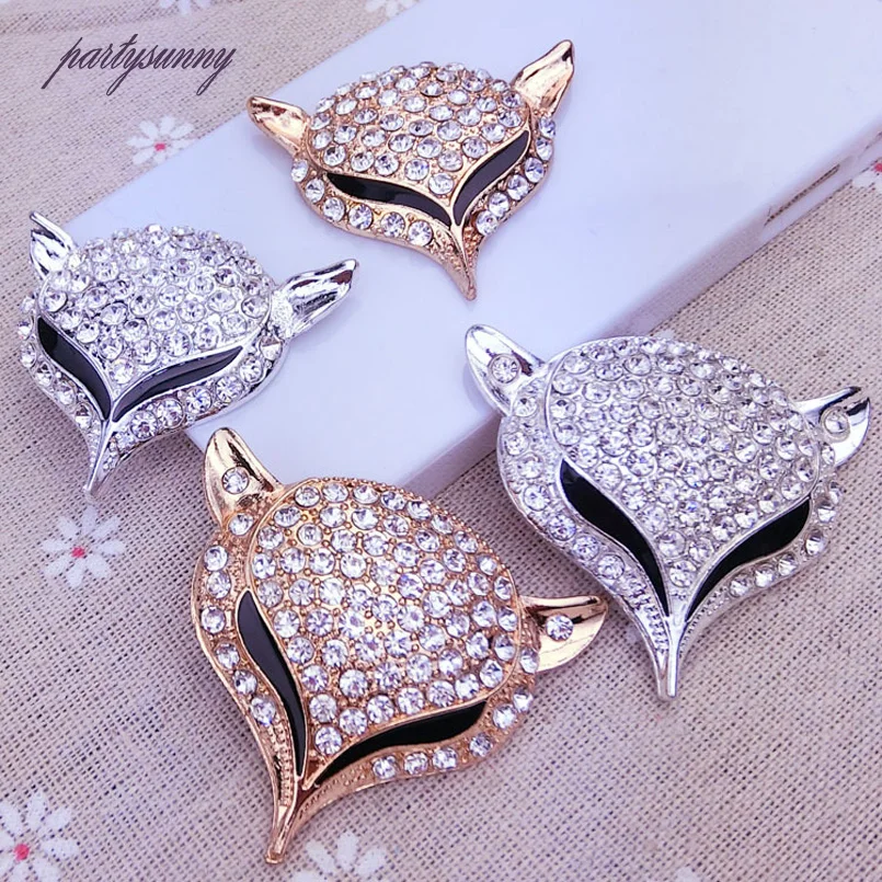 Fox Headed Rhinestone Jewelry Findings Alloy Handmade Craft For Bracelet Necklace Jewelry Making Decor Diy Accessories
Fox Headed Rhinestone Jewelry Findings Alloy Handmade Craft For Bracelet Necklace Jewelry Making Decor Diy Accessories