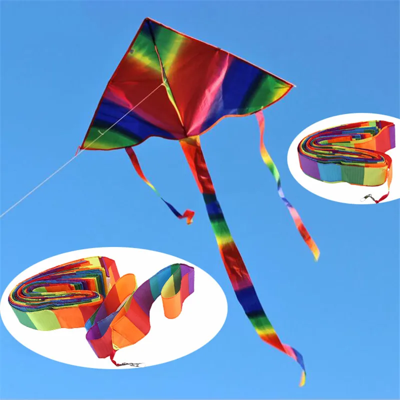 3D Tube Colorful Kite Long Tail Floating Rainbow Floating Tailband Kids Flying Toy Plane Tail Kite Accessories
3D Tube Colorful Kite Long Tail Floating Rainbow Floating Tailband Kids Flying Toy Plane Tail Kite Accessories