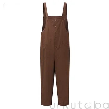 Trendy Women Romper Casual Loose Linen solid sleeveless Cotton Jumpsuit pocket Button Strap Rompers one pieces
Trendy Women Romper Casual Loose Linen solid sleeveless Cotton Jumpsuit pocket Button Strap Rompers one pieces