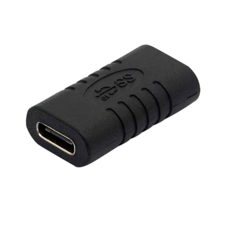 

ABHU-USB C Adapter Female to Female Type C Adapter Straight Tiny USB-C Adaptor USB 3.1 Type-C Connector Converter