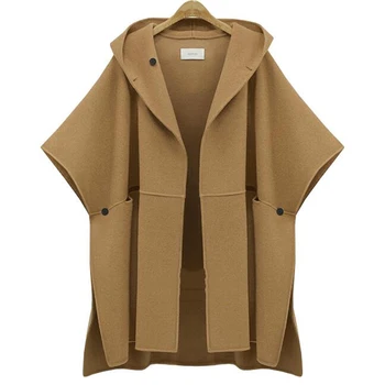 2019 Autumn Winter Plus Size XL- 5XL European Style Women Bat Short Sleeve Coats Hooded Jackets Loose Female Outerwear
2019 Autumn Winter Plus Size XL- 5XL European Style Women Bat Short Sleeve Coats Hooded Jackets Loose Female Outerwear