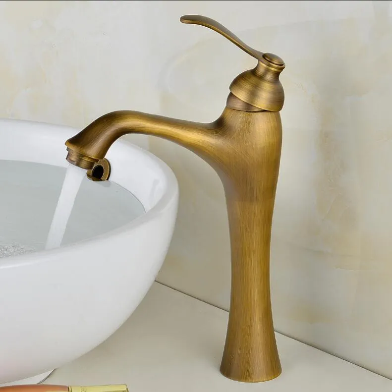 New Arrivals brass Basin Faucet hot and cold Water Faucet single lever Crane antique bronze bathroom sink faucet basin tap
New Arrivals brass Basin Faucet hot and cold Water Faucet single lever Crane antique bronze bathroom sink faucet basin tap
