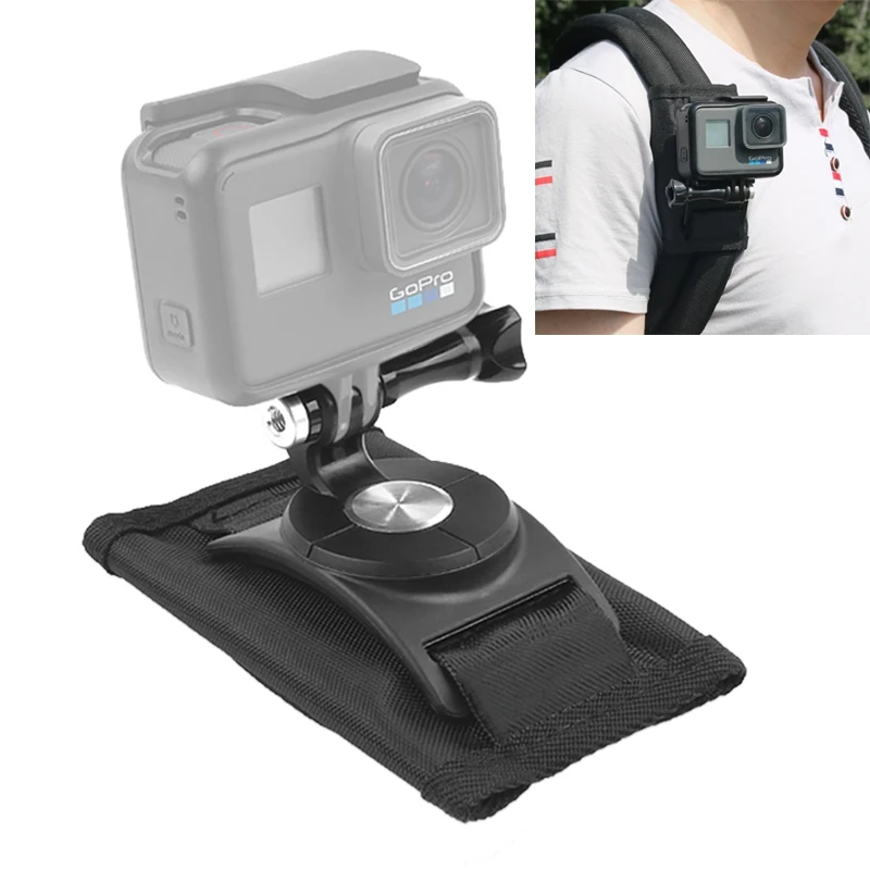 360 Degree Rotating Quick Release Strap Mount Shoulder Backpack Mount for GoPro HERO, Xiaoyi and Other Action Cameras
360 Degree Rotating Quick Release Strap Mount Shoulder Backpack Mount for GoPro HERO, Xiaoyi and Other Action Cameras