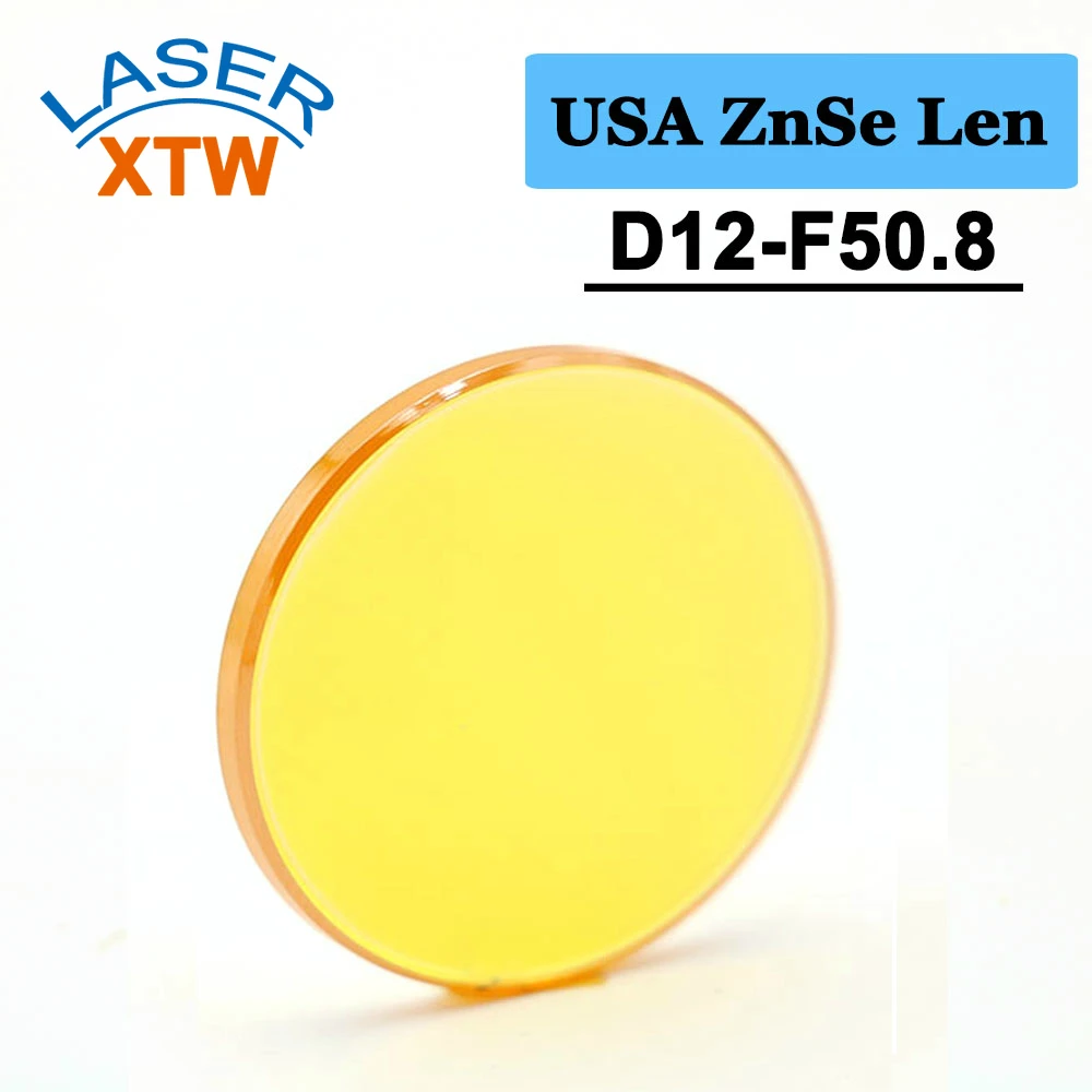 USA CVD ZnSe Co2 Laser Focus Lens 12mm Diameter FL50.8mm 2inches For CO2 Laser Engraving And Cutting Machine
USA CVD ZnSe Co2 Laser Focus Lens 12mm Diameter FL50.8mm 2inches For CO2 Laser Engraving And Cutting Machine