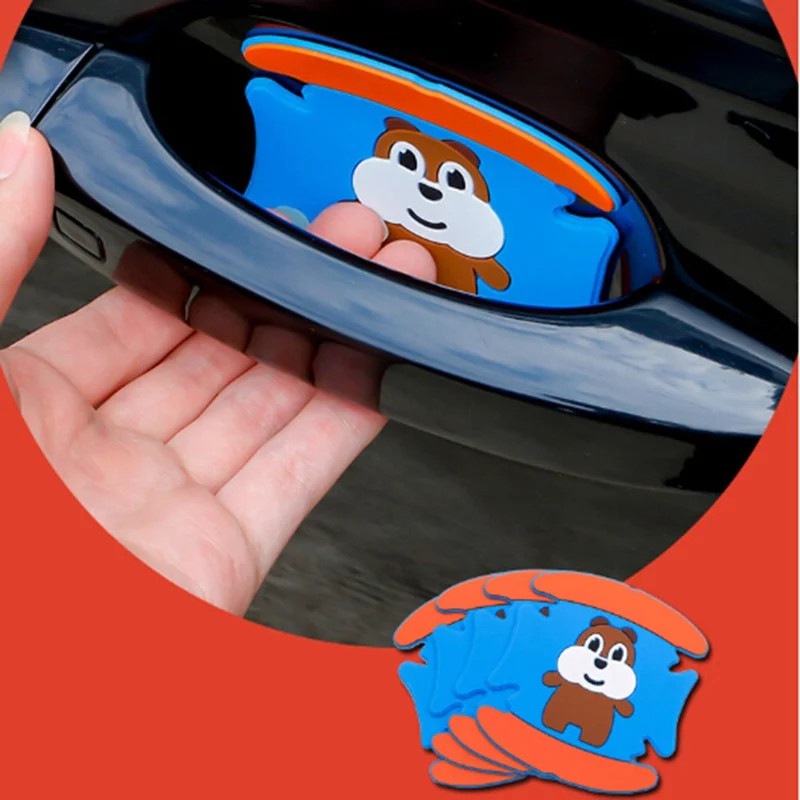 4Pcs/Lot Car Door Sticker Scratches Resistant Cover Cartoon Body Decoration Auto Handle Protection Film Exterior Accessories
4Pcs/Lot Car Door Sticker Scratches Resistant Cover Cartoon Body Decoration Auto Handle Protection Film Exterior Accessories