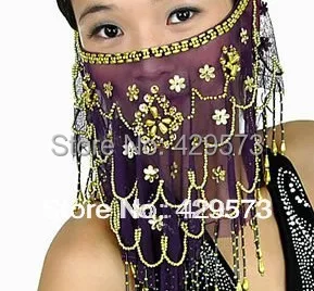 Free-shipping pretty design belly dance Face-Veil for dancers many colors available
Free-shipping pretty design belly dance Face-Veil for dancers many colors available