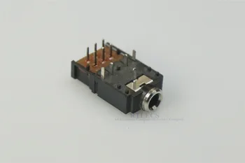 5 pcs Audio Jack Stereo 3.5 mm Through Holes Horizontal PCB TRS 2 Internal Switch with Isolated DPDT switch Cross SJ-3571N 
5 pcs Audio Jack Stereo 3.5 mm Through Holes Horizontal PCB TRS 2 Internal Switch with Isolated DPDT switch Cross SJ-3571N