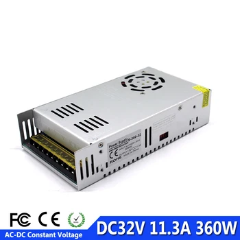 Switching power supply 32V 11.3A 360W Single output AC DC32V transformer 220V 110V AC-DC SMPS for CNC Router Light 3D Printer AV
Switching power supply 32V 11.3A 360W Single output AC DC32V transformer 220V 110V AC-DC SMPS for CNC Router Light 3D Printer AV