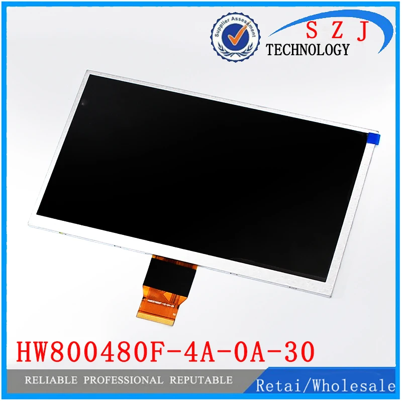 (Ref:HW800480F-4A-0A-30 40) HW800480F оригинальный 9-дюймовый ЖК-дисплей LCM экран 800*480 для планшетного ПК Allwinner A13 Q9 Q90
(Ref:HW800480F-4A-0A-30 40) HW800480F оригинальный 9-дюймовый ЖК-дисплей LCM экран 800*480 для планшетного ПК Allwinner A13 Q9 Q90