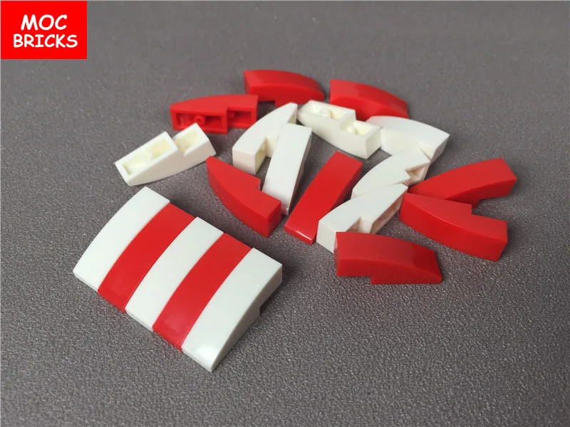 10pcss/lot White & Red Slope, Curved 3 x 1 No Studs fit with 50950 Educational Building Blocks Figure DIY Toys children gifts
10pcss/lot White & Red Slope, Curved 3 x 1 No Studs fit with 50950 Educational Building Blocks Figure DIY Toys children gifts