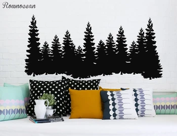 Pine Trees Wall Decal Forest Landscape Nature Vinyl Sticker Home Decoration Living Room Bedroom Nursery House Decor Mural LR55
Pine Trees Wall Decal Forest Landscape Nature Vinyl Sticker Home Decoration Living Room Bedroom Nursery House Decor Mural LR55