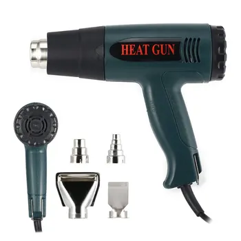 TX06 1600W Hot Air Gun Thermostat Heat Gun Hot Air Blower Shrink Wrapping Thermal power tool Soldering Gun Heat Air Gun
TX06 1600W Hot Air Gun Thermostat Heat Gun Hot Air Blower Shrink Wrapping Thermal power tool Soldering Gun Heat Air Gun