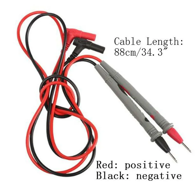 Universal Probe Test Leads Pin for Digital Multimeter Needle Tip Meter Multi Meter Tester Lead Probe Wire Pen Cable high quality
Universal Probe Test Leads Pin for Digital Multimeter Needle Tip Meter Multi Meter Tester Lead Probe Wire Pen Cable high quality