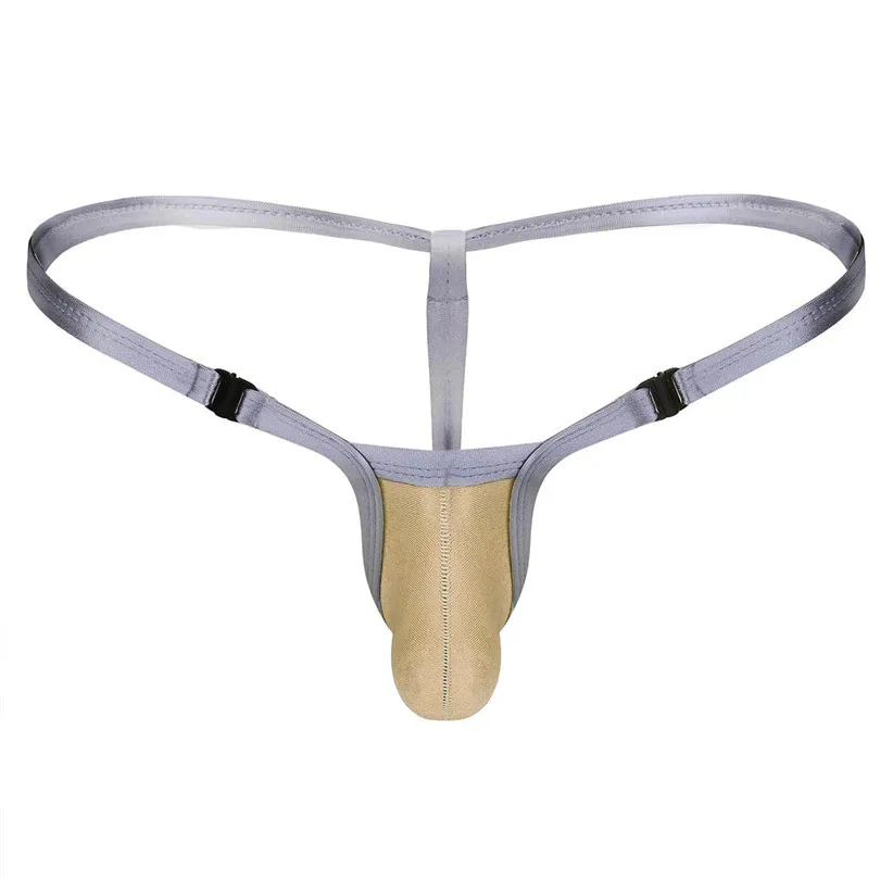 iEFiEL Men O Ring Lifter Button Enhance G-String Bikini Support Underwear