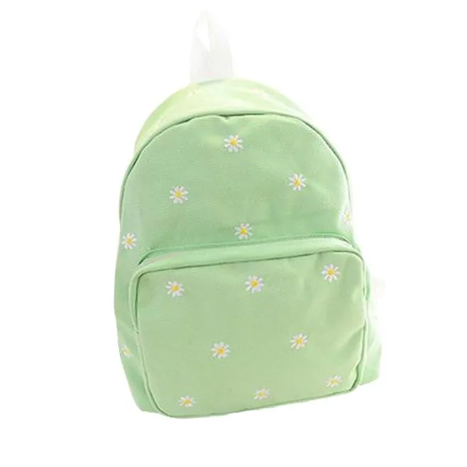 Women Canvas Embroidered Flower Daisies Backpack Mini School Shoulder Bag For Teenager Girls Leisure Travel Bag mochila *10
Women Canvas Embroidered Flower Daisies Backpack Mini School Shoulder Bag For Teenager Girls Leisure Travel Bag mochila *10