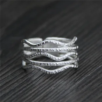 C&R Real S999 Sterling Silver Rings for Women Hollow Polishing Thai Silver Rings Opening Retro Rings Fine Jewelry Size 5-10
C&R Real S999 Sterling Silver Rings for Women Hollow Polishing Thai Silver Rings Opening Retro Rings Fine Jewelry Size 5-10