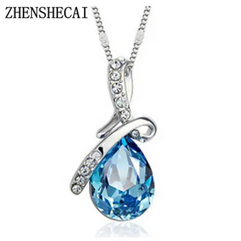Fashion Jewelry 2 colors Long Crystal Heart Pendant Necklace Chain For Women Love Necklaces & Pendants Collares x 331
Fashion Jewelry 2 colors Long Crystal Heart Pendant Necklace Chain For Women Love Necklaces & Pendants Collares x 331