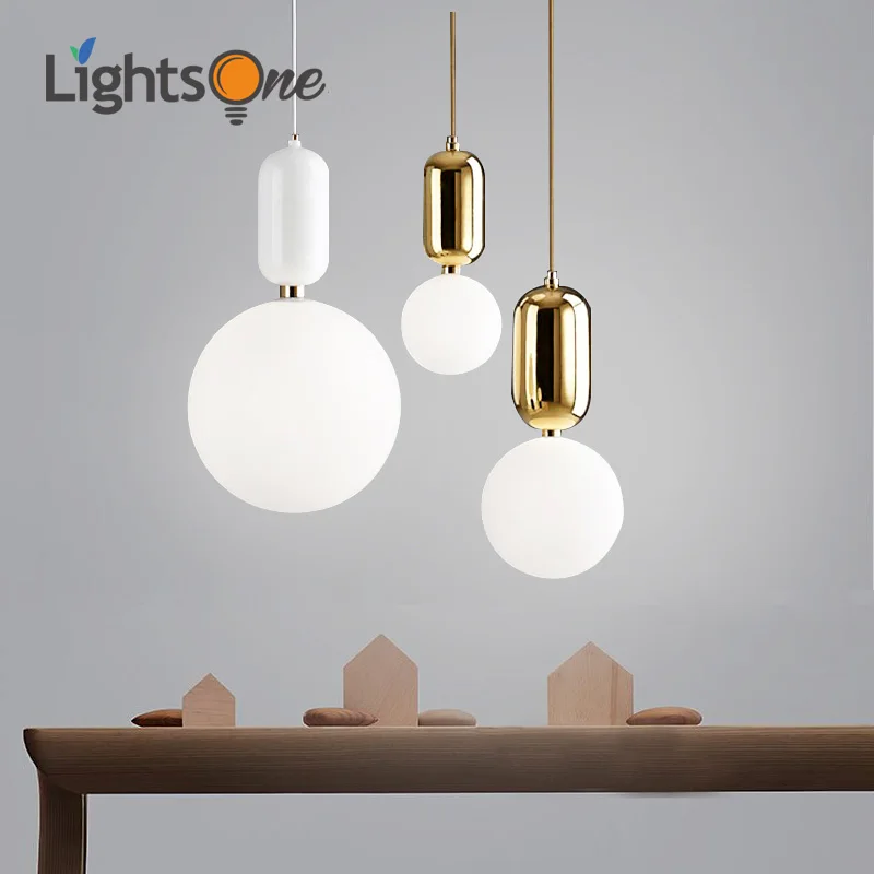 Nordic creative post-modern restaurant pendant lamp bedroom children's room bar single glass ball pendant lights
Nordic creative post-modern restaurant pendant lamp bedroom children's room bar single glass ball pendant lights