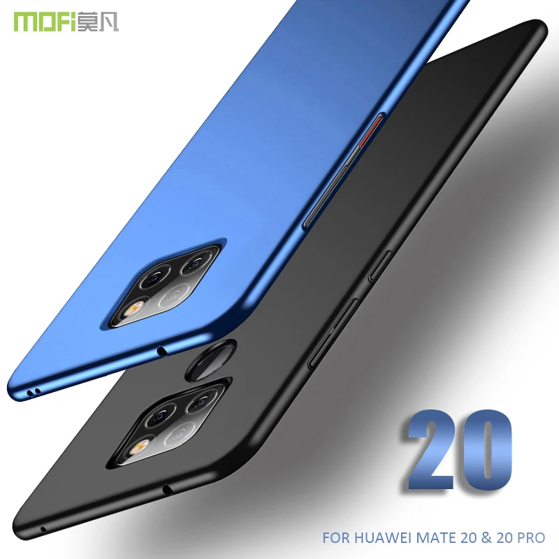 Чехол для huawei mate 20 pro жесткая задняя крышка из поликарбоната матовый чехол с