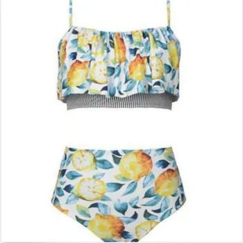 Women's Floral Printed Bikini New Sexy Padded Bra Swimwear Ladies High Waisted Push-up Beach Swimming Costume Summer Hot Selling
Women's Floral Printed Bikini New Sexy Padded Bra Swimwear Ladies High Waisted Push-up Beach Swimming Costume Summer Hot Selling