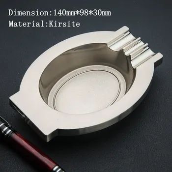 New Fashion Honest Ashtray Olive Shape Kirsite Material Silver Color Metal Top Grade Luxury Style Ashtrays Smoking Accessories
New Fashion Honest Ashtray Olive Shape Kirsite Material Silver Color Metal Top Grade Luxury Style Ashtrays Smoking Accessories