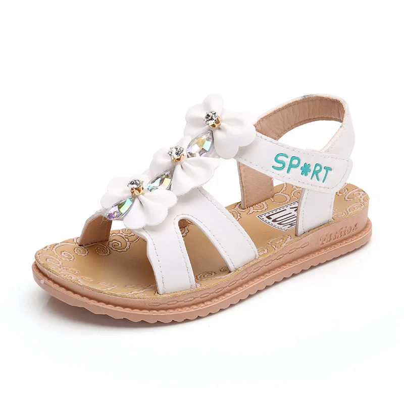 Kids Sandals Baby Girls Princess Beach Sandals Infantil Children Summer Non-slip Pu Leather Rubber Soles Flat Chaussure Enfant
Kids Sandals Baby Girls Princess Beach Sandals Infantil Children Summer Non-slip Pu Leather Rubber Soles Flat Chaussure Enfant