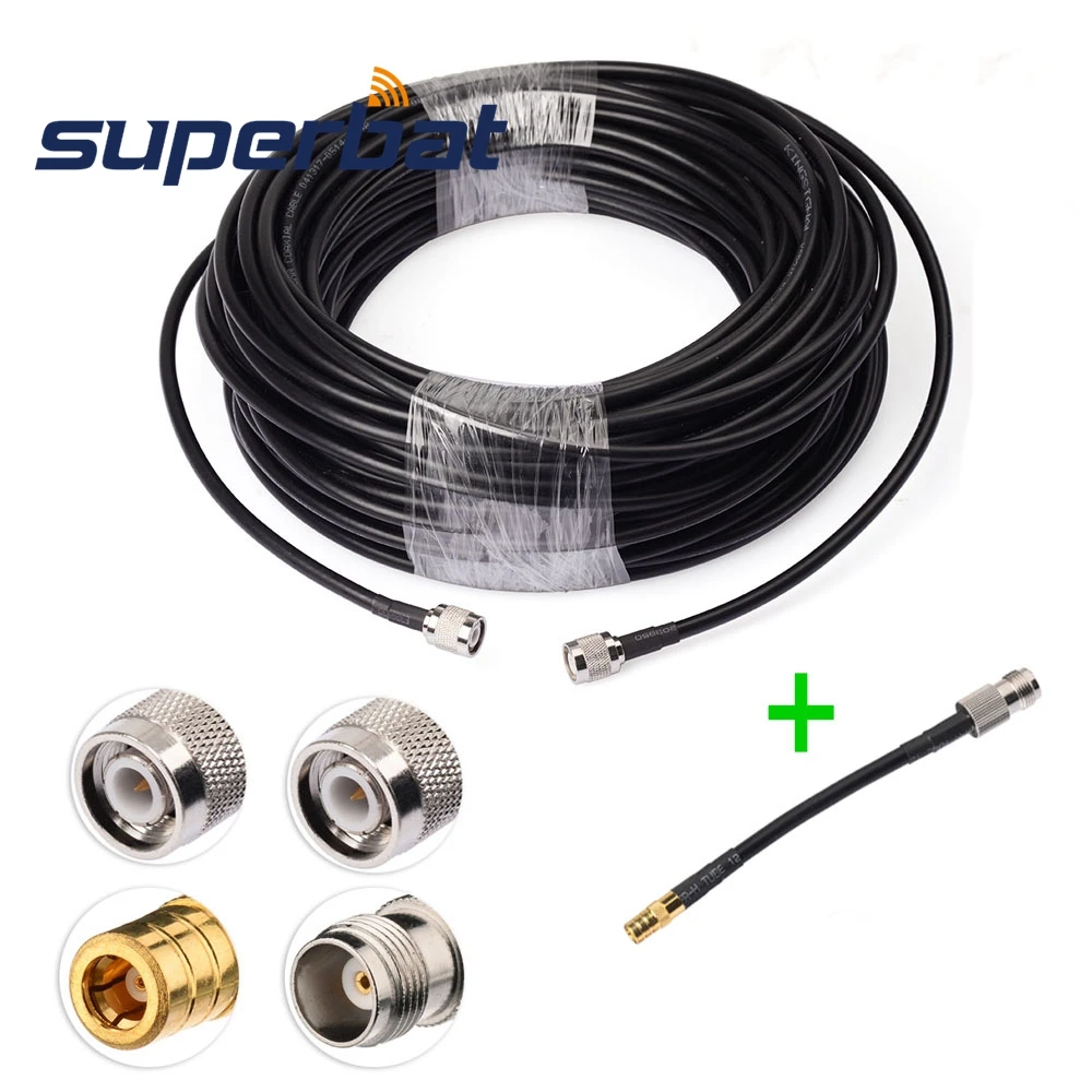 Superbat Truck/RV/Boats Marine Satellite Radio Antenna Extension Cable TNC to TNC and SMB Antenna Cable for SRA-30/SRA-40/SRA-50
Superbat Truck/RV/Boats Marine Satellite Radio Antenna Extension Cable TNC to TNC and SMB Antenna Cable for SRA-30/SRA-40/SRA-50