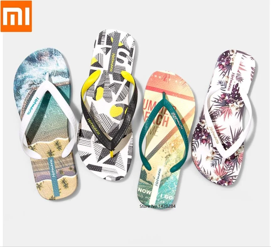 Xiaomi Hotmarzz Men women Seaside casual flip-flops print PVC material Soft comfortable Non-slip Wear resistant Beach slippers
Xiaomi Hotmarzz Men women Seaside casual flip-flops print PVC material Soft comfortable Non-slip Wear resistant Beach slippers
