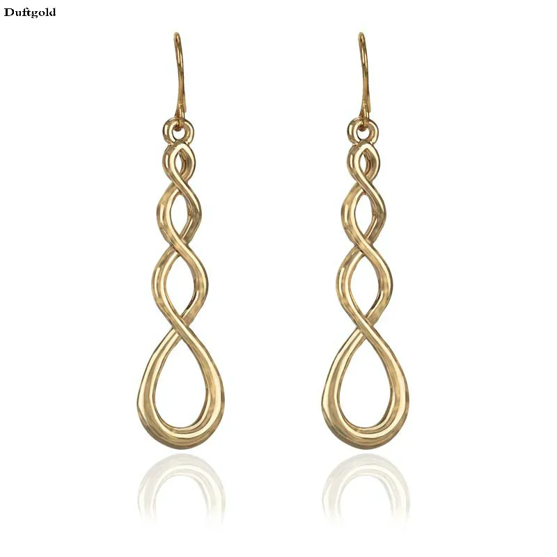 Simple Infinity Lucky Drop Earrings For Women Jewelry Fashion Brincos Feminino Gold-Color Boho Dangle Earrings Jewelry Duftgold
Simple Infinity Lucky Drop Earrings For Women Jewelry Fashion Brincos Feminino Gold-Color Boho Dangle Earrings Jewelry Duftgold