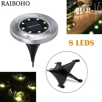 8LEDs Solar Powered Ground Lights Outdoor Waterproof Garden Landscape Spike Lighting for Yard Driveway Lawn Pathway Walkway
8LEDs Solar Powered Ground Lights Outdoor Waterproof Garden Landscape Spike Lighting for Yard Driveway Lawn Pathway Walkway