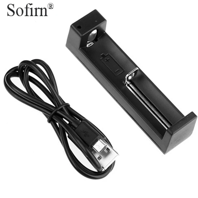 

Sofirn Battery USB Charger Li-ion 18650 14500 26650 16340 10400 18650 for Rechargeable Battery Chargers 3.7V Universal Charger