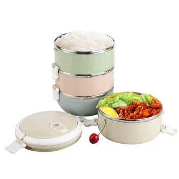 1Set Portable 3 layer Stainless Steel Colorful Large Lunch Box For Storage Container Bento Food For Kids School Lunch Picnic
1Set Portable 3 layer Stainless Steel Colorful Large Lunch Box For Storage Container Bento Food For Kids School Lunch Picnic