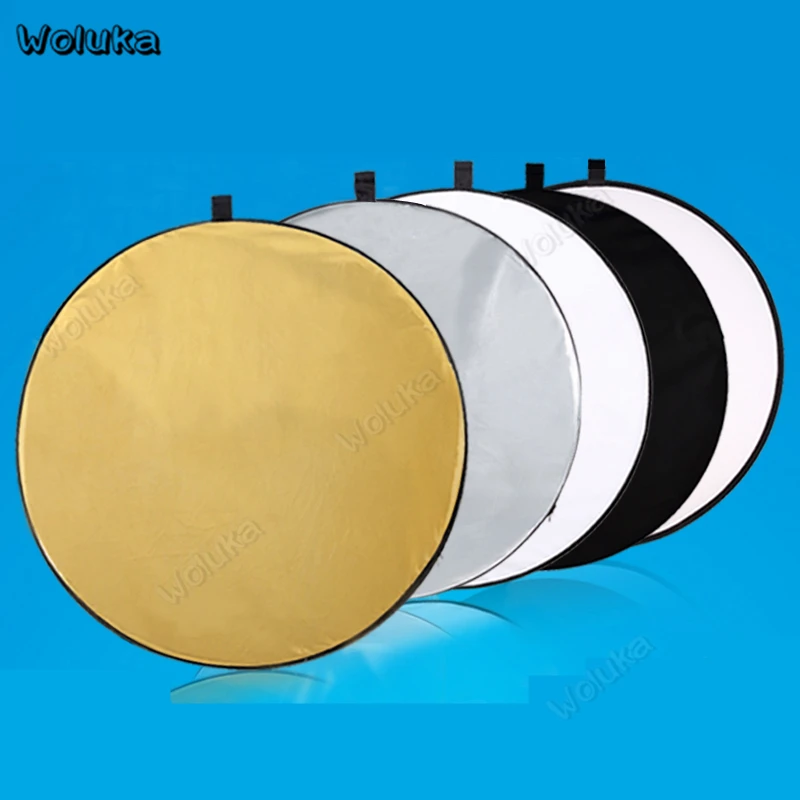 60cm 5-in-1 Light Round Reflector Board collapsible Reflector Portable Photo Studio Lighting Photography Accessories CD50 T10
60cm 5-in-1 Light Round Reflector Board collapsible Reflector Portable Photo Studio Lighting Photography Accessories CD50 T10