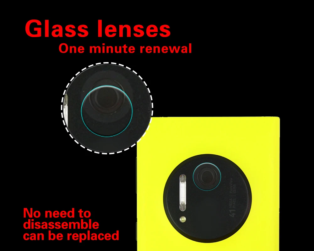 Genuine Back Camera Lens tempered glass Film For Nokia Lumia 1020 RM-875 camera film for Nokia 6 Rear Camera Lens protector film
Genuine Back Camera Lens tempered glass Film For Nokia Lumia 1020 RM-875 camera film for Nokia 6 Rear Camera Lens protector film