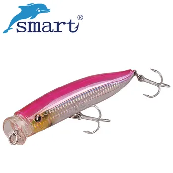 SMART Popper Fishing Lure 150mm 58g VMC Hook Topwater Popper Baits Isca Artificial Para Pesca Leurre Peche Souple Wake Bait
SMART Popper Fishing Lure 150mm 58g VMC Hook Topwater Popper Baits Isca Artificial Para Pesca Leurre Peche Souple Wake Bait