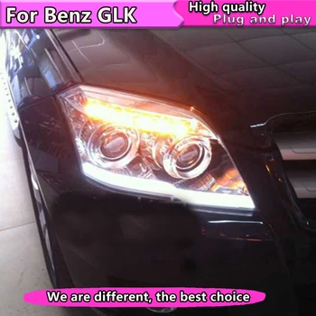 Car Styling for Benz GLK 300 Headlights 2008-2012 GLK 300 LED Headlight DRL Lens Double Beam H7 HID Xenon bi xenon lens
Car Styling for Benz GLK 300 Headlights 2008-2012 GLK 300 LED Headlight DRL Lens Double Beam H7 HID Xenon bi xenon lens